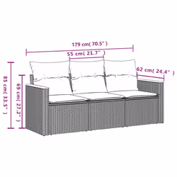 VidaXL 3225765 set mobili da esterno - Vista aggiuntiva 6