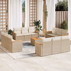 VidaXL 3225841 set mobili da esterno - Vista aggiuntiva 2