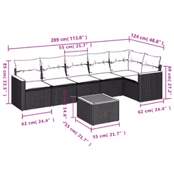 VidaXL 3225995 set mobili da esterno - Vista aggiuntiva 8