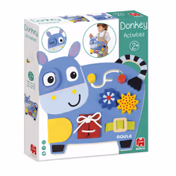 Jumbo GOULA - Donkey Activities, 2 anno/i, Legno, Multicolore