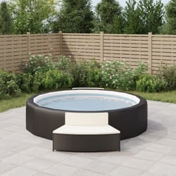 Vidaxl - Furniture Limited - Panche per Spa con Cuscini 2 pz in Polyrattan