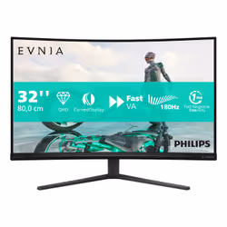 Philips Evnia 32M2C3500L/00 31.5" Quad HD LCD Nero - Vista aggiuntiva 8