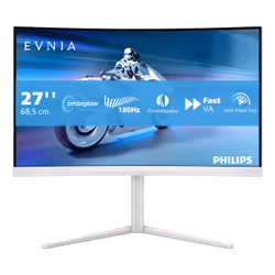 Philips Evnia 5000 27M2C5201L/00 LED display 27" Full HD LCD Bianco - Vista aggiuntiva 5