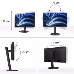 Philips 24B2U3301/00 Monitor PC - Vista aggiuntiva 2