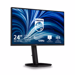Philips 23.8IN 16:9 IPS 120HZ 1920X1080 HAS 150MM D-SUB X 1 HDMI X 1X 1 Monitor PC 60,5 cm (23.8") 1920 x 1080 Pixel - Vista aggiuntiva 2
