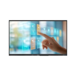 Philips 65BDL4252E Pannello piatto interattivo 165,1 cm (65") LCD Wi-Fi 400 cd/m² 4K Ultra HD Nero Touch screen Processore integrato Android 14 18/7