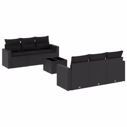 VidaXL 3251042, Nero, Malacca, Vetro temperato, 110 kg, Adulti e bambini, 550 mm, 550 mm
