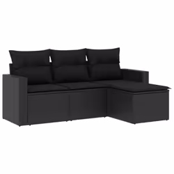 VidaXL 3251202, Nero, Malacca, Acciaio, 110 kg, Adulti e bambini, 550 mm, 550 mm