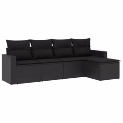 VidaXL 3251222, Nero, Malacca, Acciaio, 110 kg, Adulti e bambini, 550 mm, 550 mm