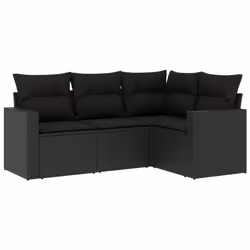 VidaXL 3251242, Nero, Malacca, Acciaio, 110 kg, Adulti e bambini, 655 mm, 620 mm