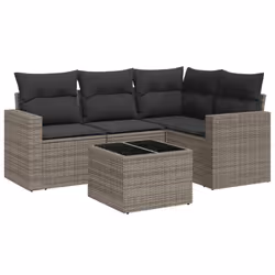 VidaXL 3251257, Grigio scuro, Malacca, Vetro temperato, 110 kg, Adulti e bambini, 550 mm, 550 mm