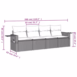VidaXL 3252217 set mobili da esterno