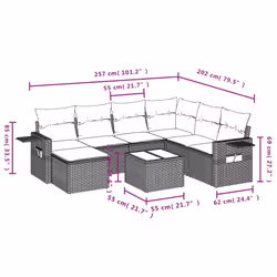 VidaXL 3252839 set mobili da esterno - Vista aggiuntiva 3