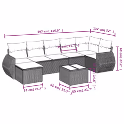 VidaXL 3254013 set mobili da esterno - Vista aggiuntiva 3