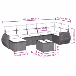 VidaXL 3254027 set mobili da esterno - Vista aggiuntiva 3