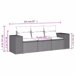 VidaXL 3254592 set mobili da esterno