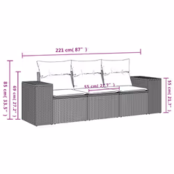 VidaXL 3254595 set mobili da esterno - Vista aggiuntiva 3