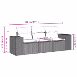 VidaXL 3254602 set mobili da esterno