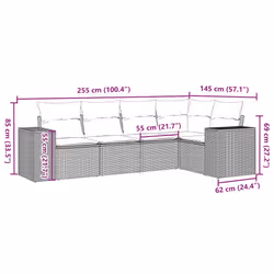 VidaXL 3254869 set mobili da esterno - Vista aggiuntiva 3