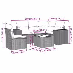 VidaXL 3254920 set mobili da esterno - Vista aggiuntiva 3