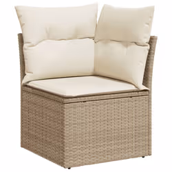 VidaXL 3255813 set mobili da esterno Crema, Bianco - Vista aggiuntiva 5