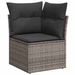 VidaXL 3255920 set mobili da esterno Grigio scuro - Vista aggiuntiva 6
