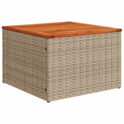 Set Divano da Giardino 10 pz con Cuscini Beige Misto Polyrattancod mxl 89134 - Vista aggiuntiva 3