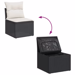 VidaXL 3256126 set mobili da esterno - Vista aggiuntiva 8