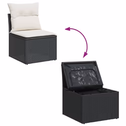 VidaXL 3256175 set mobili da esterno - Vista aggiuntiva 8
