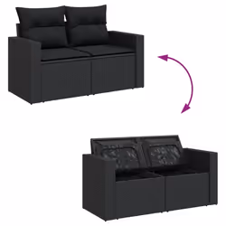 VidaXL 3256384 set mobili da esterno - Vista aggiuntiva 4