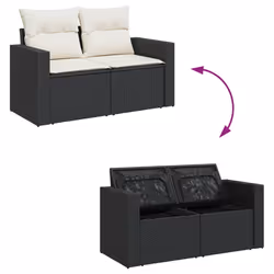 VidaXL 3256413 set mobili da esterno - Vista aggiuntiva 4