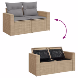 VidaXL 3256479 set mobili da esterno - Vista aggiuntiva 5