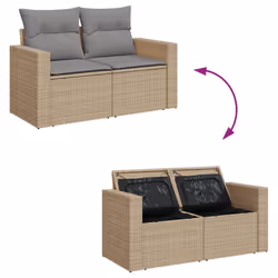 VidaXL 3256500 set mobili da esterno - Vista aggiuntiva 5