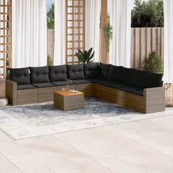 VidaXL 3256501 set mobili da esterno Grigio scuro - Vista aggiuntiva 2