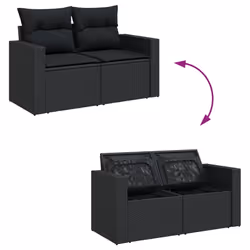 VidaXL 3256566 set mobili da esterno - Vista aggiuntiva 8