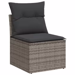 VidaXL 3256592 set mobili da esterno Grigio scuro - Vista aggiuntiva 3