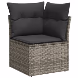 VidaXL 3256592 set mobili da esterno Grigio scuro - Vista aggiuntiva 5