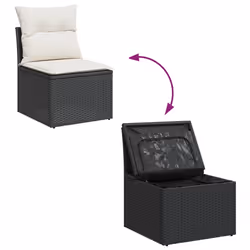 VidaXL 3256637 set mobili da esterno - Vista aggiuntiva 4