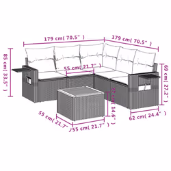 VidaXL 3256889 set mobili da esterno - Vista aggiuntiva 3