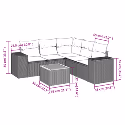 VidaXL 3257763 set mobili da esterno - Vista aggiuntiva 3