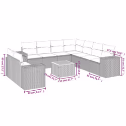 VidaXL 3257840 set mobili da esterno