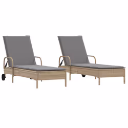 VidaXL 3261437, Terrazzo, Seduta imbottita, Rattan sintetico, Acciaio, Grigio, 110 kg, 2000 mm
