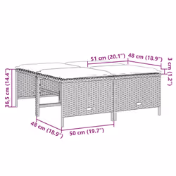 VidaXL 3261539 set mobili da esterno - Vista aggiuntiva 8