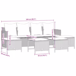 VidaXL 3261560 set mobili da esterno - Vista aggiuntiva 7