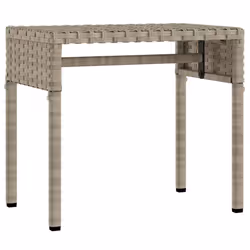 VidaXL 3261574 sedia da esterno Salone Seduta imbottita Rattan sintetico, Acciaio Grigio - Vista aggiuntiva 5
