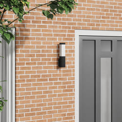 Vidaxl - Lampada da Muro per Esterni Nera in Acciaio Inossidabile IP44