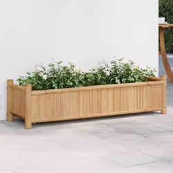 VidaXL 366461 fioriera Bamboo - Vista aggiuntiva 2