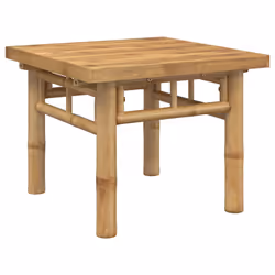 vidaXL Tavolino da Salotto 45x45x35 cm in Bambù - Vista aggiuntiva 2
