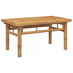 vidaXL Tavolino da Salotto 70x40x35 cm in Bambù - Vista aggiuntiva 2