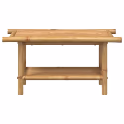 vidaXL Tavolino da Salotto 70x40x35 cm in Bambù - Vista aggiuntiva 3